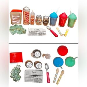 Our Generation “sweet stop ice cream truck” 18” doll food & accessory lot of 76